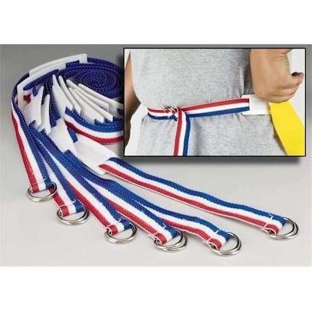 Everrich Industries Everrich EVC-0032 Flag Belt - Adjustable Rip - 16 x 1 Inch - Set of 6 Belts  12 Flags EVC-0032